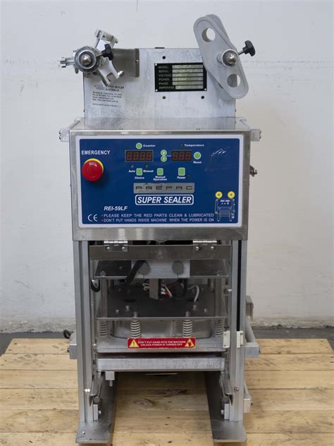 Super Sealer REI-59LF Tray Sealer Machine | SilverChef