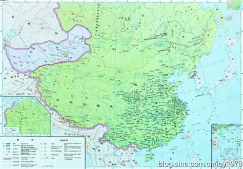 中国历代版图图片