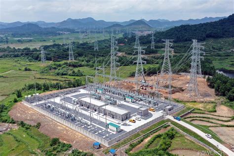 中国电力建设集团 水电建设 江西首个“迎峰度夏”变电站顺利投运