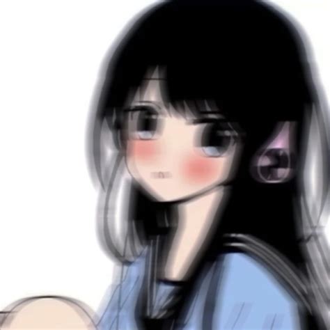 头像模糊甜美女生动漫版
