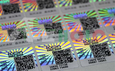 彩色二维码防伪标签|广州物和码科技有限公司
