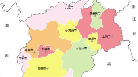 江西旅游地图·江西地图全图高清版-云景点