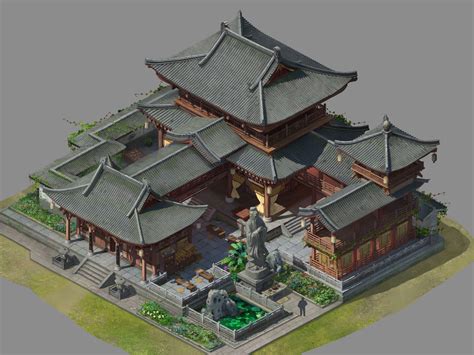 中国古代书院设计_四夕_Art-站酷ZCOOL