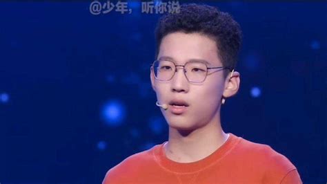 继衡中后，张锡峰电视节目爆火演讲，中国少年说—少年张锡峰，主题:我的青春不迷茫