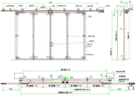 工业折叠门系列 - 工业门系列 - 成都华建门业有限公司