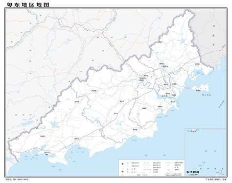 广东省粤东地区地图 - 广东省地图 - 地理教师网