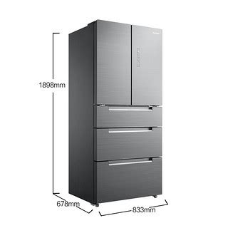 Midea 美的 凡帝罗系列 BCD-520WGPZV 单循环 风冷多门冰箱 520L 银色【报价 价格 评测 怎么样】 -什么值得买