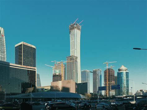 北京CBD建筑高清图片下载-正版图片501192533-摄图网