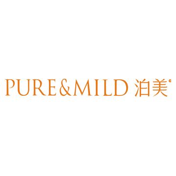 泊美(Pure&Mild)化妆品标志矢量图 - 设计之家