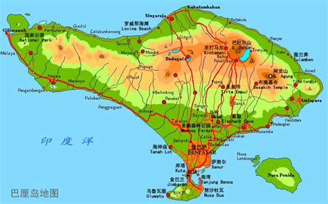 2018印尼地图,巴厘岛地图,印度尼西亚气候,巴厘岛旅游景点介绍_旅游攻略_很惠游_返券网