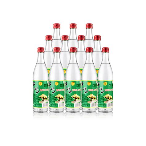 【万酒网】百年牛栏山二锅头42度陈酿白牛二500ml*12瓶酒水整箱_虎窝淘