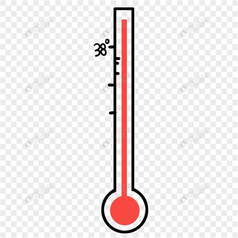 38度温度计图片