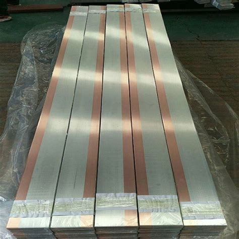 铜铝复合板厂家 单面铜铝复合带 T2＋1060铜铝复合材料