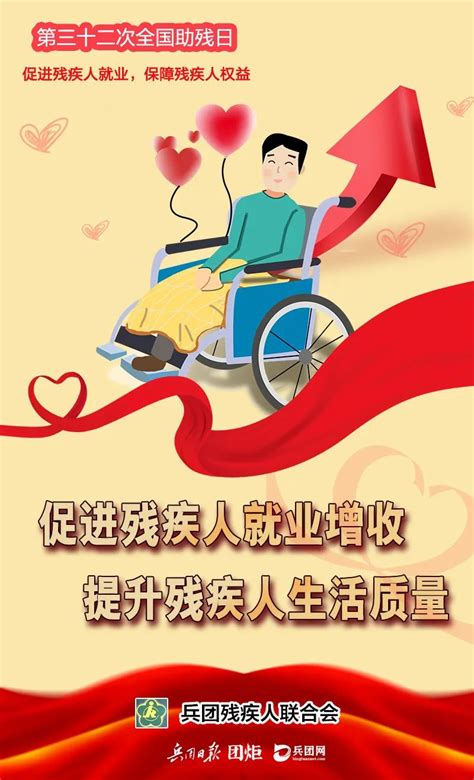 微海报丨促进残疾人就业 保障残疾人权益