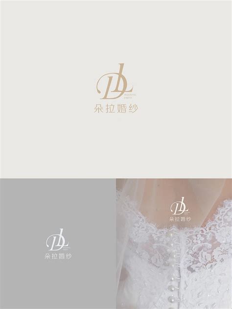 婚纱店logo蓝色名片设计图__其他_广告设计_设计图库_昵图网nipic.com