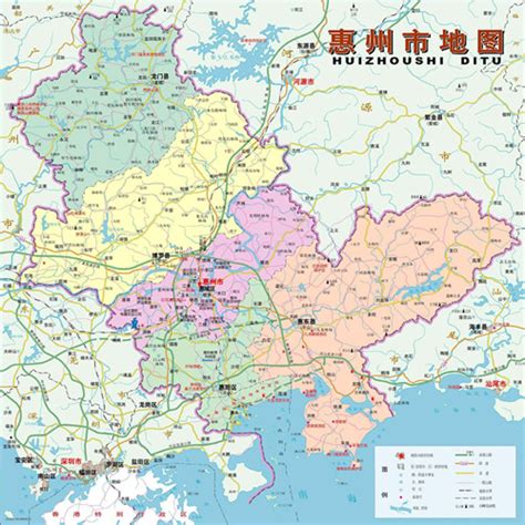 惠州地图全图高清版下载|惠州地图高清版_第六下载