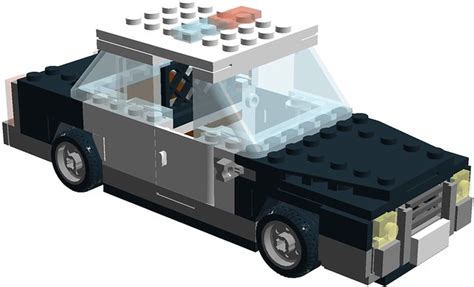 CITY Police station and patrol cars - 7498 / 71016 MODs - LEGO Town ...