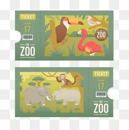 动物园门票图片_动物园门票素材_动物园门票模板免费下载-六图网