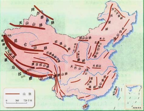 天山地图图片