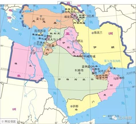 你知道中东地区都包括哪些国家吗？一起来看看哦！_新浪新闻