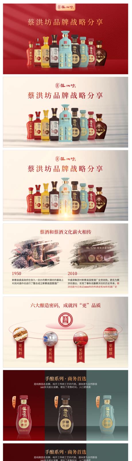 白酒品牌概念营销方案PPT广告设计素材海报模板免费下载-享设计