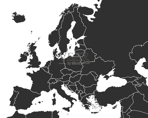 欧洲地形图高清(12P)-地图114网