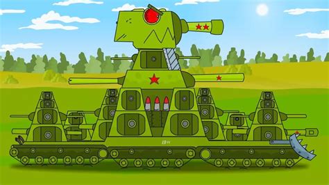 坦克世界动画：KV44大战利维坦，苏联坦克兵团突然来袭增援！坦克大战动画_高清1080P在线观看平台_腾讯视频