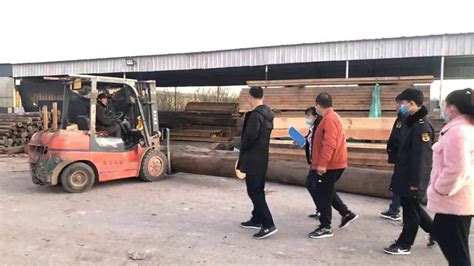 河北固安县柳泉镇依法清理整顿违规木材市场-中国木业网
