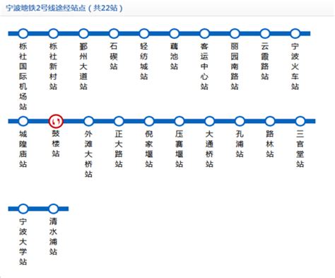 宁波地铁2号线二期规划选址公示_大浙网_腾讯网
