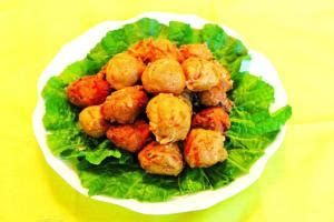 豆腐丸子,中国菜系,食品餐饮,摄影素材,汇图网www.huitu.com