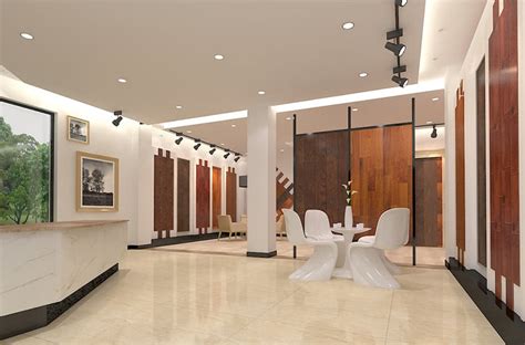 木地板专卖店设计案例效果图_美国室内设计中文网