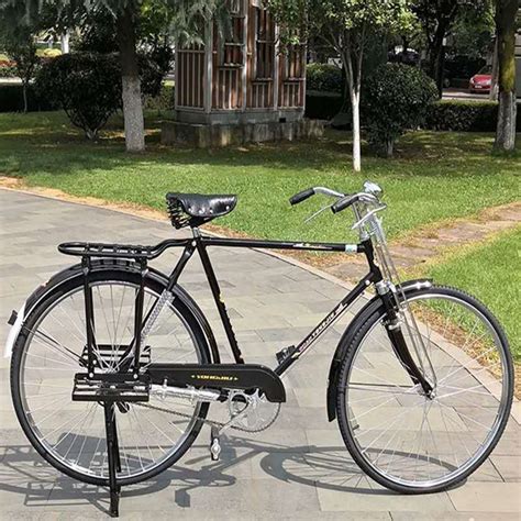 厂家直销永久老式款28寸自行车复古载重通勒车51型加重自行车单车-阿里巴巴