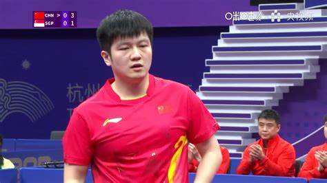 亚运会乒乓球男团决赛结果