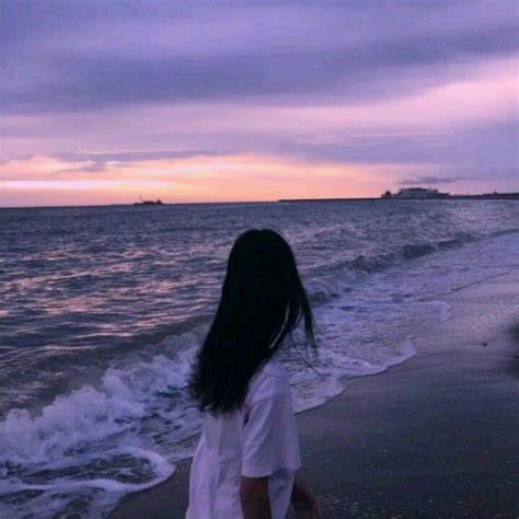 qq非主流日落头像