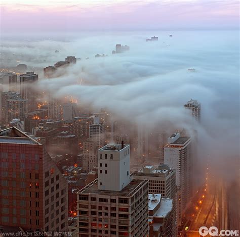 宛如世界末日！北京高楼看雾霾（组图）蓝天白云瞬间被“霾没”_社会新闻_南方网
