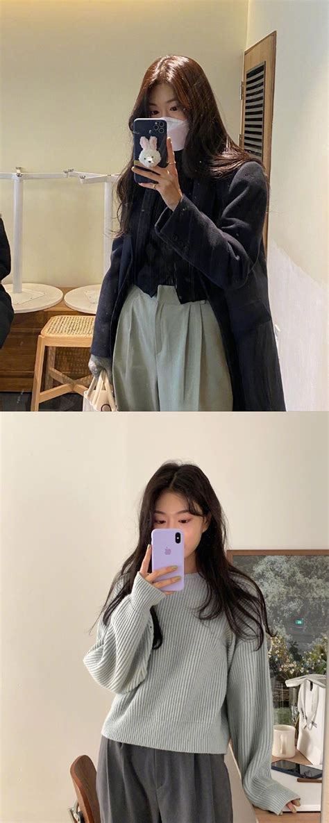 韩版穿搭甜美女生头像