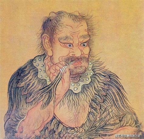 画炎帝简笔画图片