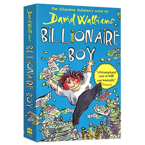 正版 钱堆里的男孩 英文原版 Billionaire Boy 大卫少年幽默小说系列 罗尔德达尔继承人David Walliams 英文版 进口 ...