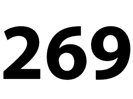 Zahl 269
