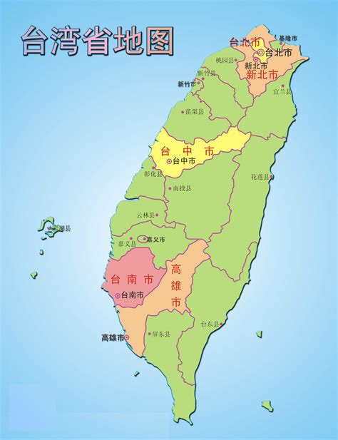 台湾旅游地图_台湾旅游全岛游地图 - 随意优惠券
