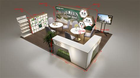 绿地商场展会展示展览设计3D效果图|三维|其他三维|雅皮皮 - 原创作品 - 站酷 (ZCOOL)