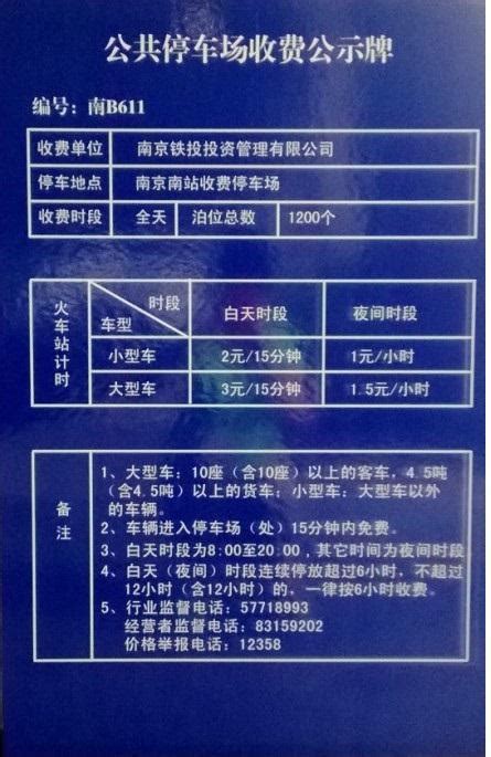 南京火车站小车一天停车费是多少-百度经验
