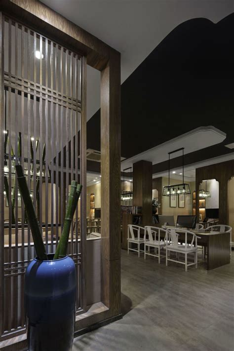 中式古韵现代设计 安徽蚌埠喜瑞中餐厅设计-會所资讯-上海勃朗空间设计公司