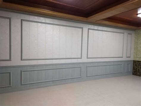 竹木纤维护墙板 400快装集成墙板 PVC室内免漆装饰板厂家现货批发-阿里巴巴