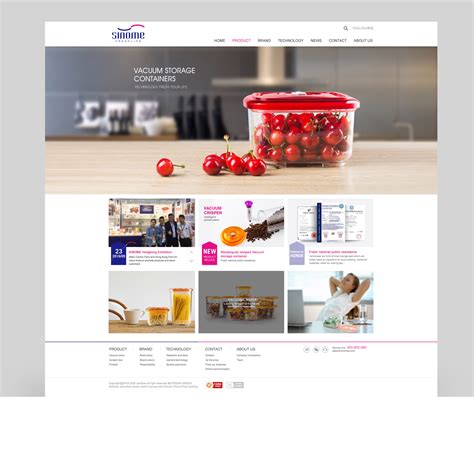 最新的食品公司网站建设案例,早阳食品行业网站建设案例-海淘科技