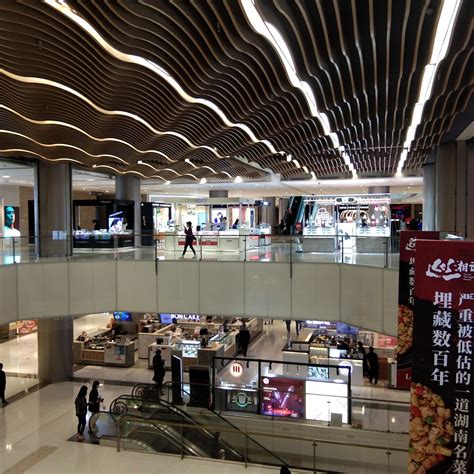 武汉城市商场室内商圈天地壹方俯拍摄影图配图高清摄影大图-千库网