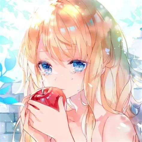 温柔的月光女生头像动漫