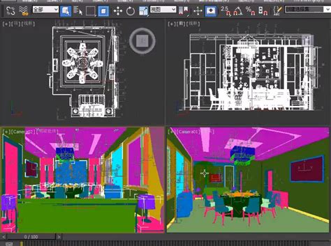 3D Max制作360全景图的方法 V-Ray渲染器全景图渲染方法 - 系统之家