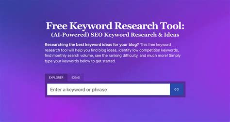 10 Best Free SEO Keyword Search Tools in 2023 - AtOnce