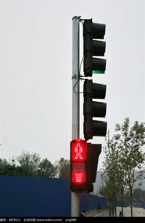 红绿灯十字路口智能发光斑马线_LED地埋灯_维库电子市场网